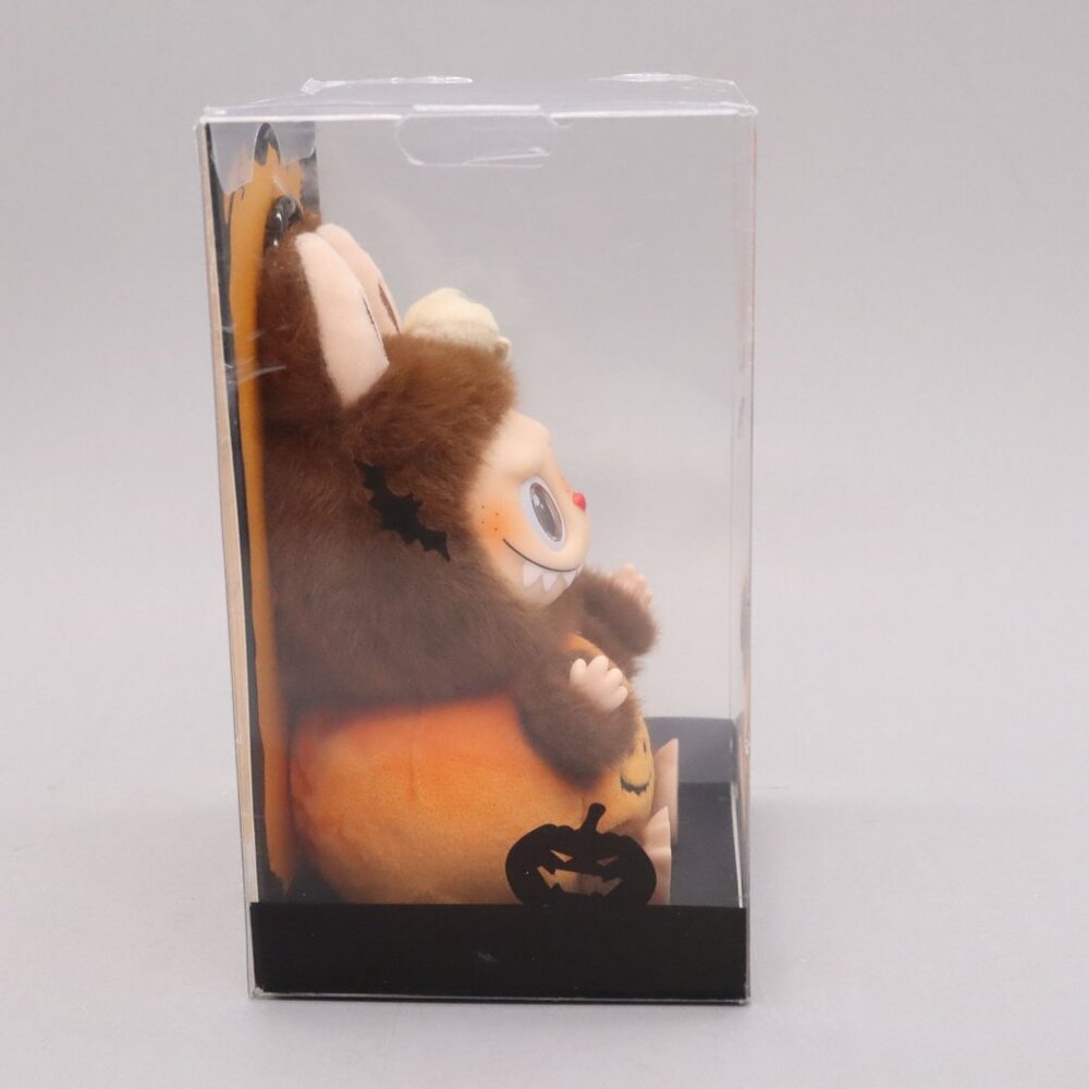 Authentic Halloween Labubu Sitting Pumpkin Limited Edition Pop Mart US Seller - Picture 5 of 7